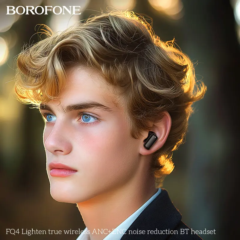 BOROFONE FQ4 Lighten wireless earbuds, 300 mAh battery display case NZ